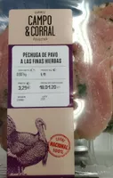 Pechuga de pavo a las finas hierbas