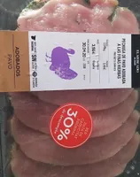 Pechuga de pavo adobada a las finas hierbas