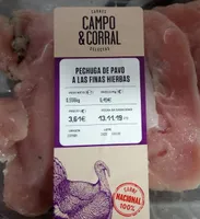 Pechuga de pavo a las finas hiervas