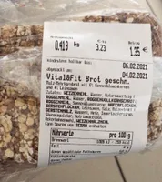 Vital&Fit Brot geschnitten