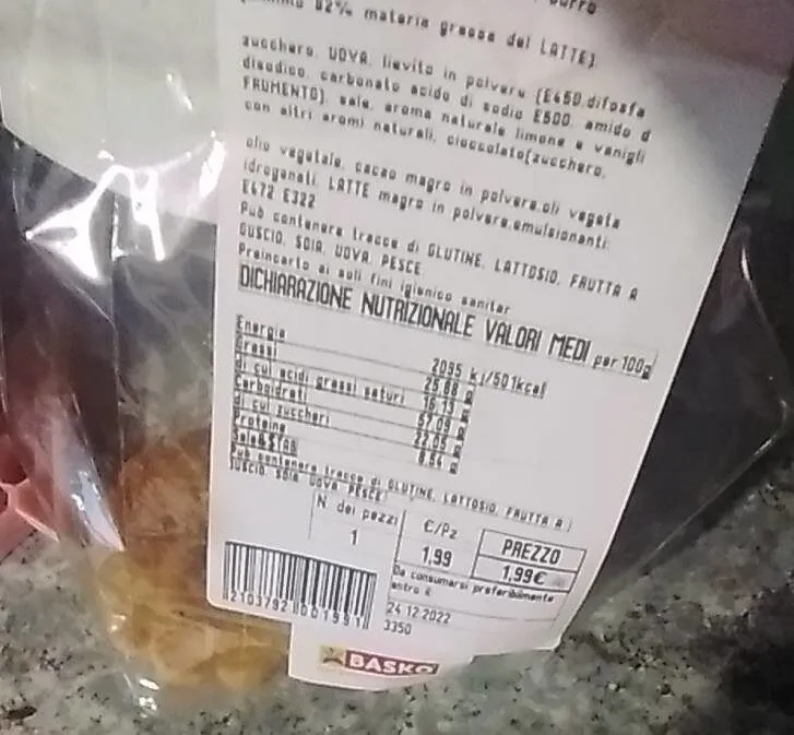 Frollini gocce di cioccolato