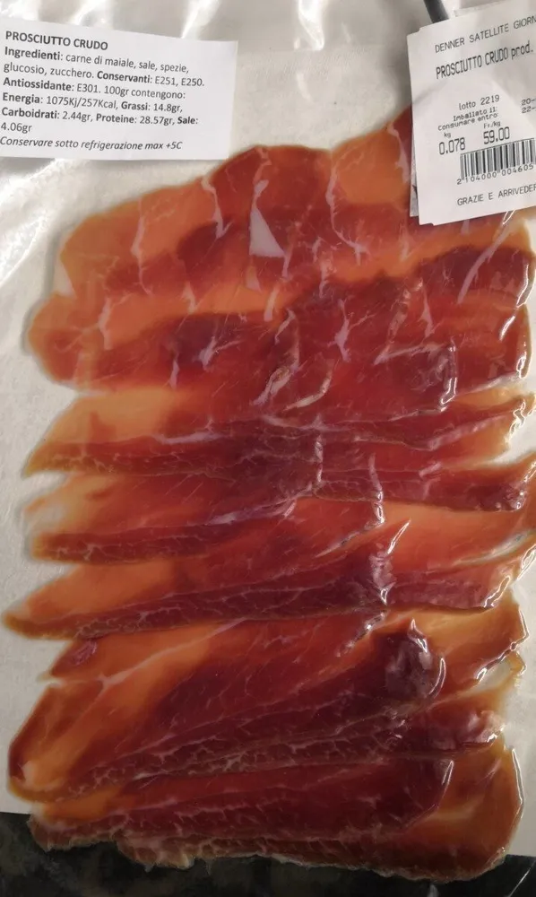 Prosciutto crudo
