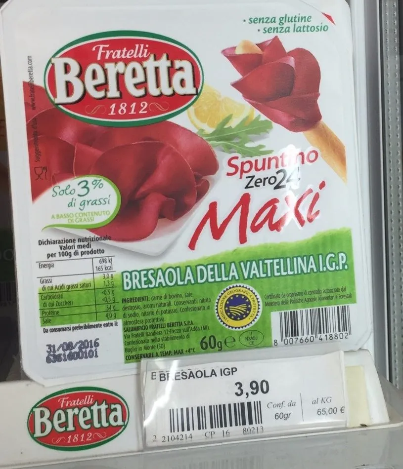 Bresaola della Valtellina