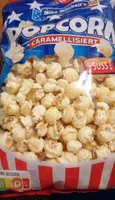 Popcorn karamellisiert