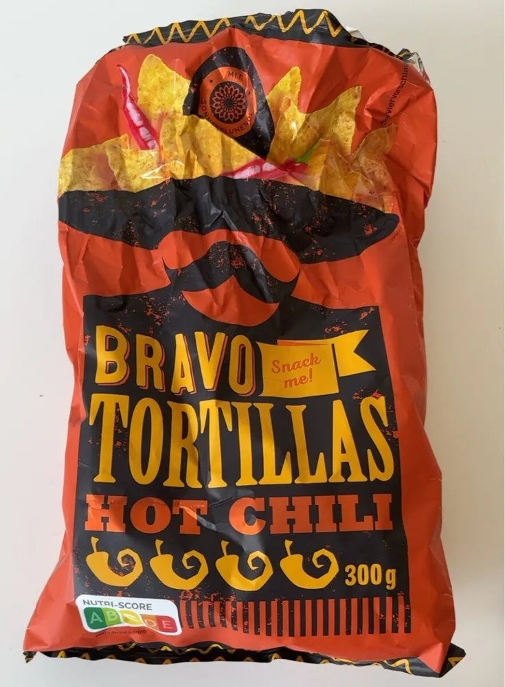 Bravo Tortillas Hot Chilli