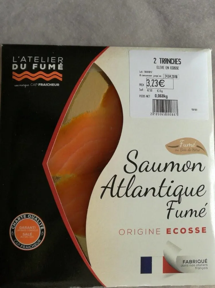 Saumon Atlantique fumé