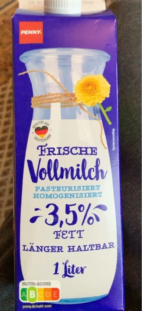 Frische Vollmilch 3,5%