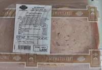 Fleischkäse geschnitten
