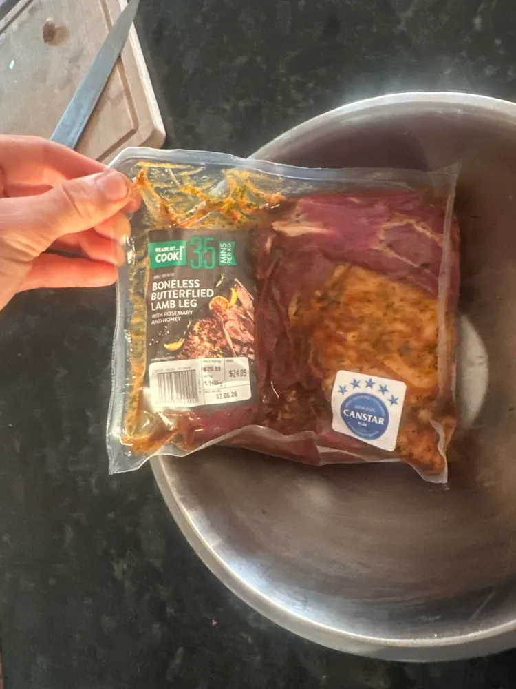 Boneless Butterfly Lamb Leg (Rosemary And Honey)
