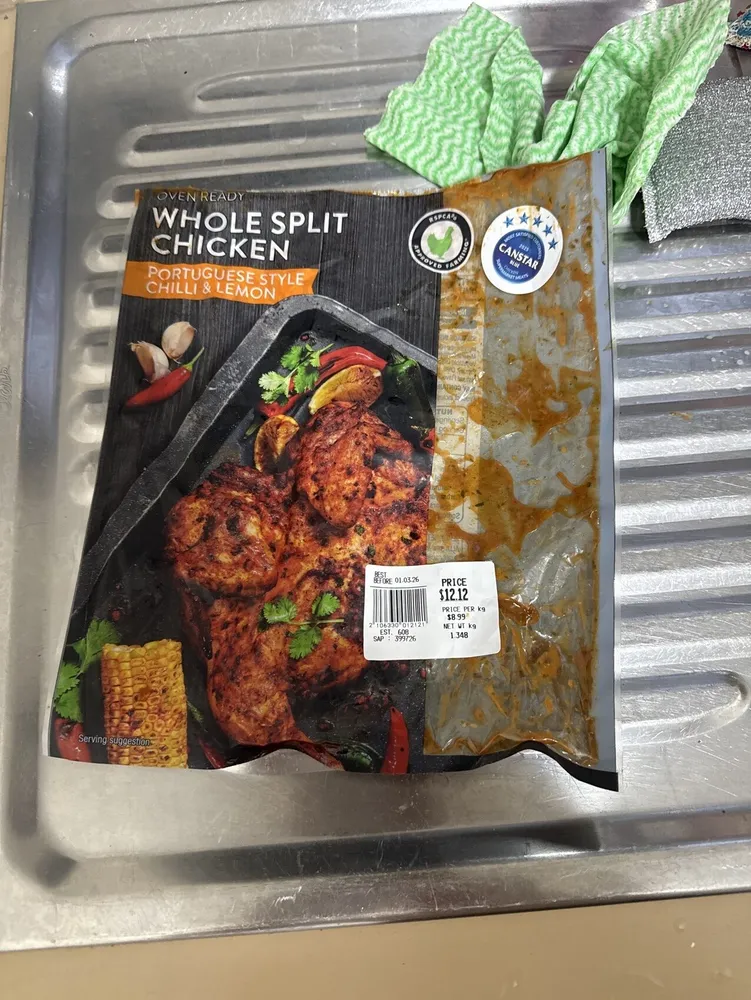 Portuguese Style Chilli Lemon Whole Split Chicken
