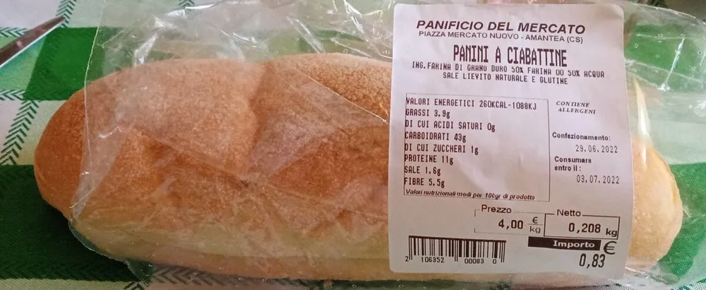 Panini ciabattine