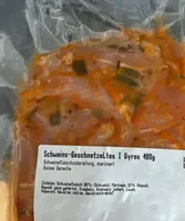 Schweins geshnetzeltes gyros