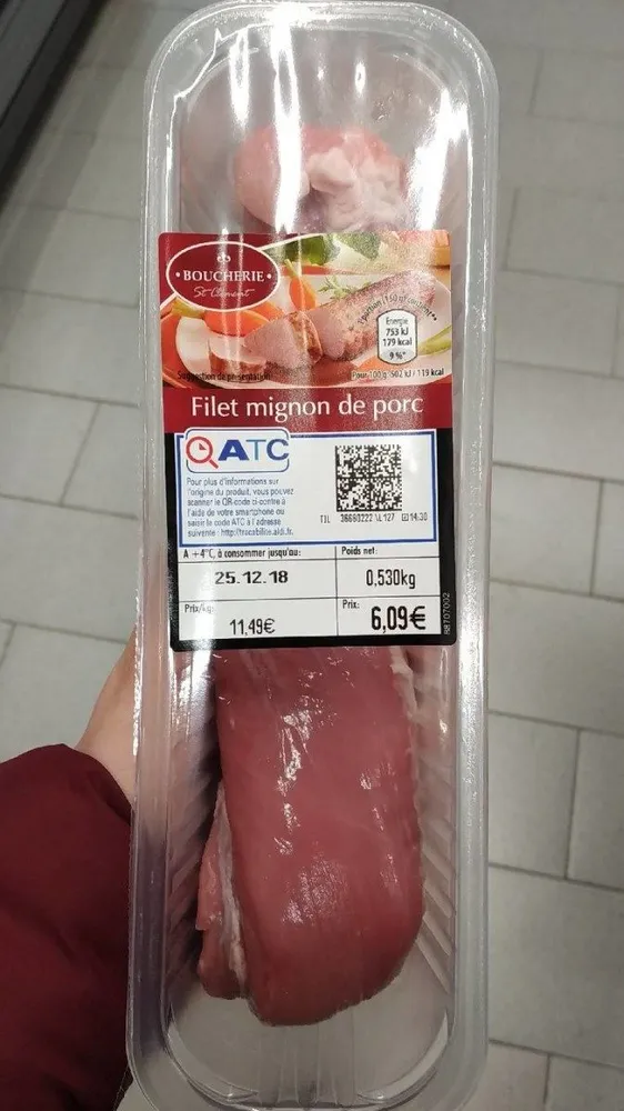 Filet migon de porc