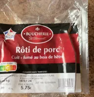 Rôti de pirc cuit fumé