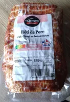 Rôti de porc cuisses supérieur traité en salaison et fumée