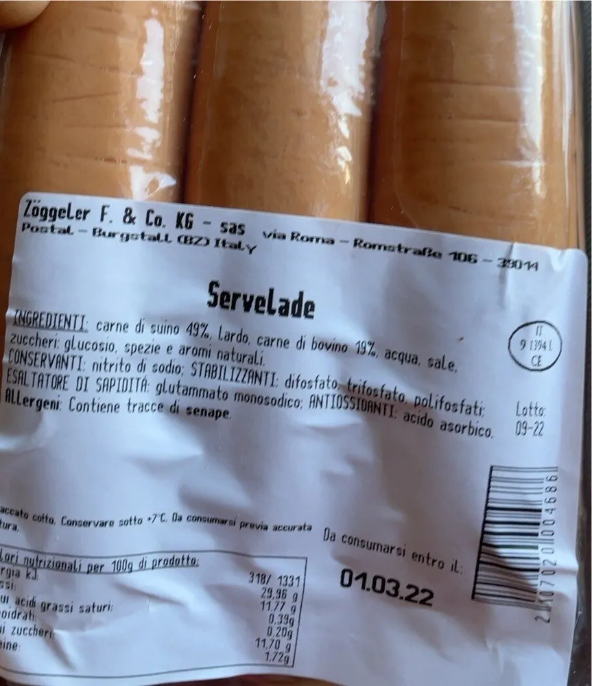 Servelade