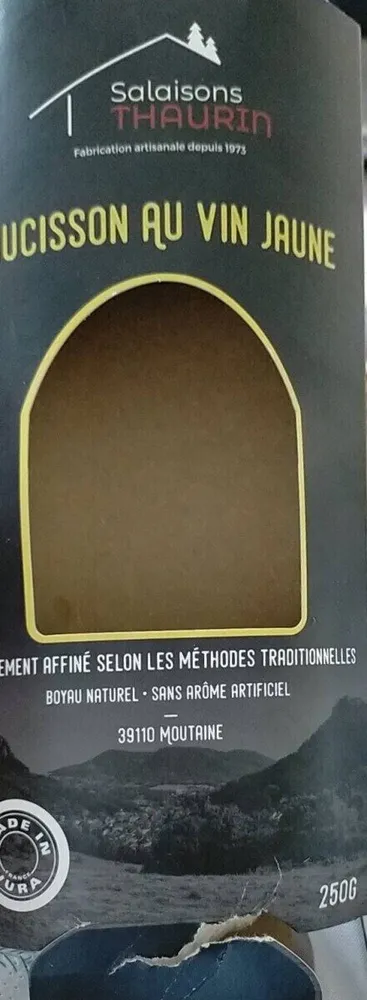 Saucisson au vin jaune