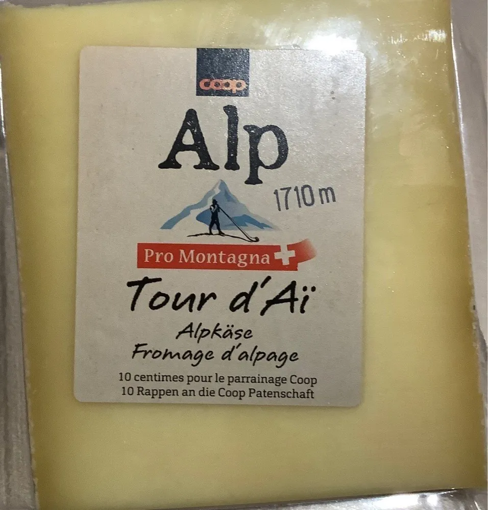 Fromage d'alpage Tour d'Aï