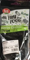 Pouletbruststreifen, Mit Kräuter