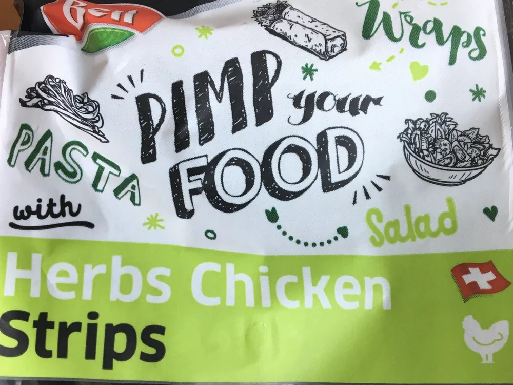 Herbs chicken strips