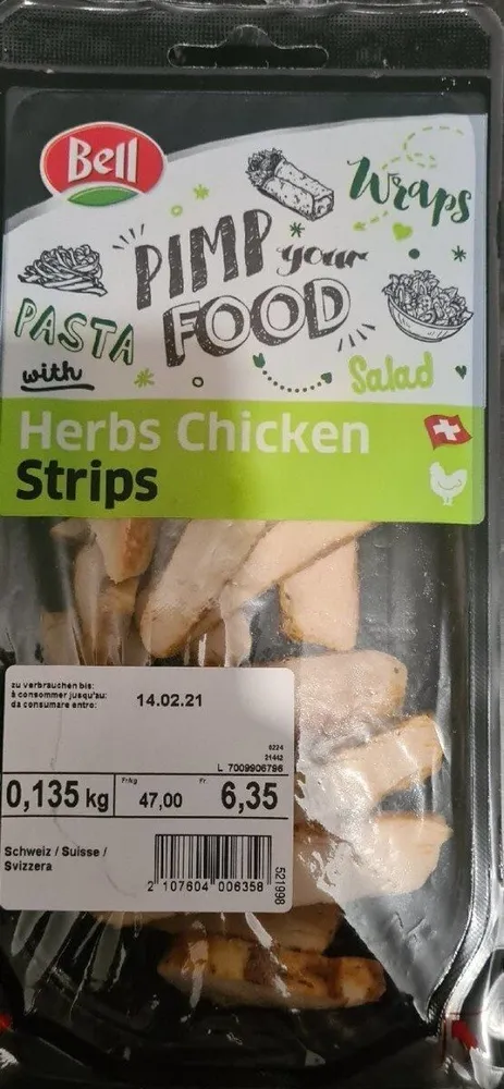 Herbs Chicken Strips