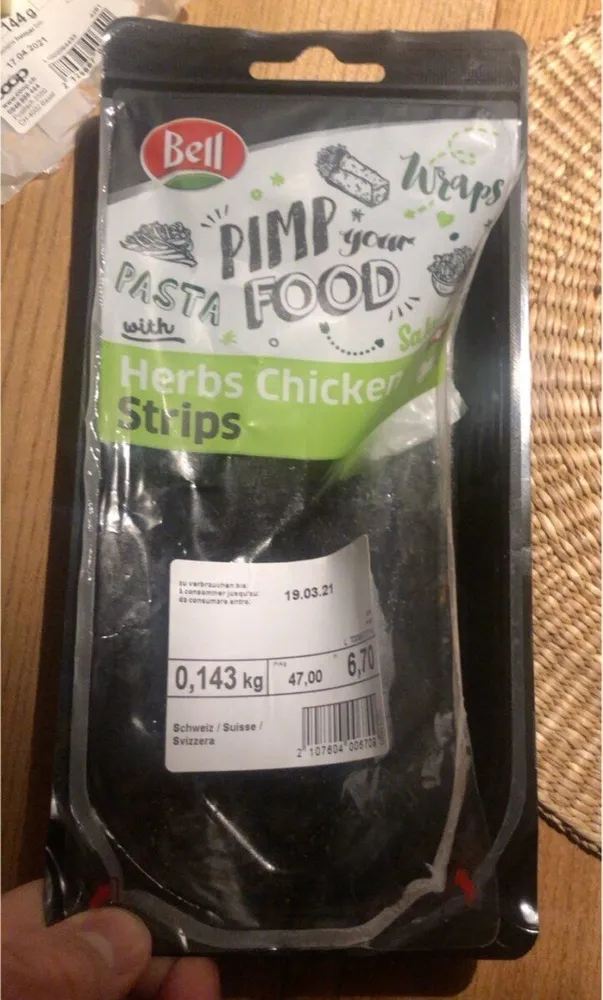 Herbs Chicken Strips