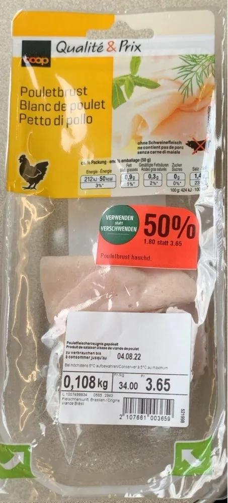 Blanc de poulet