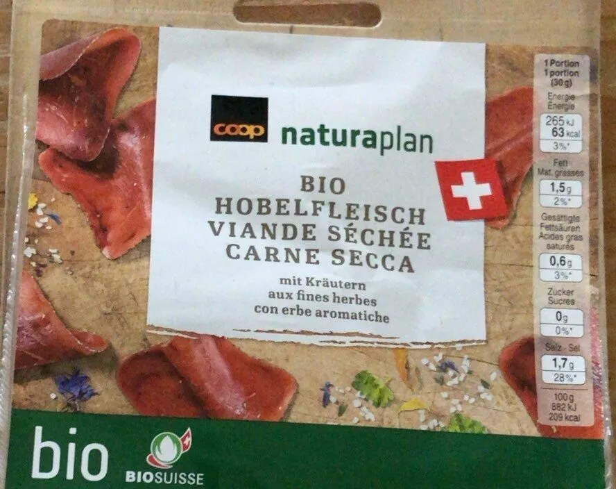 Viande séchée bio