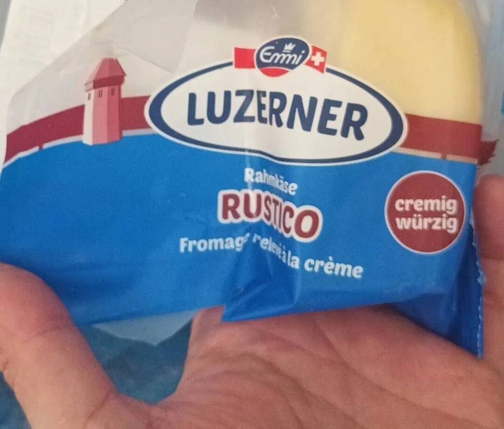 Luzerne rahmkäse rustico