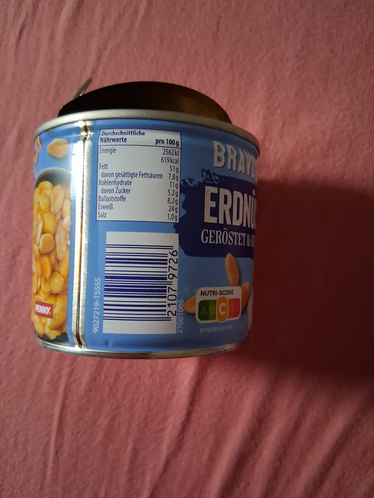 Erdnüsse geröstet & gesalzen