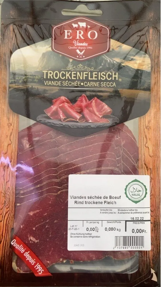 Viande séchée