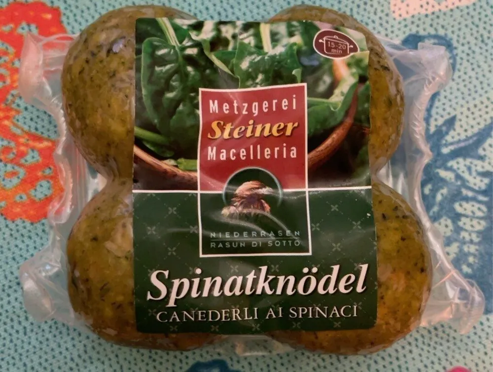 Canederli agli spinaci