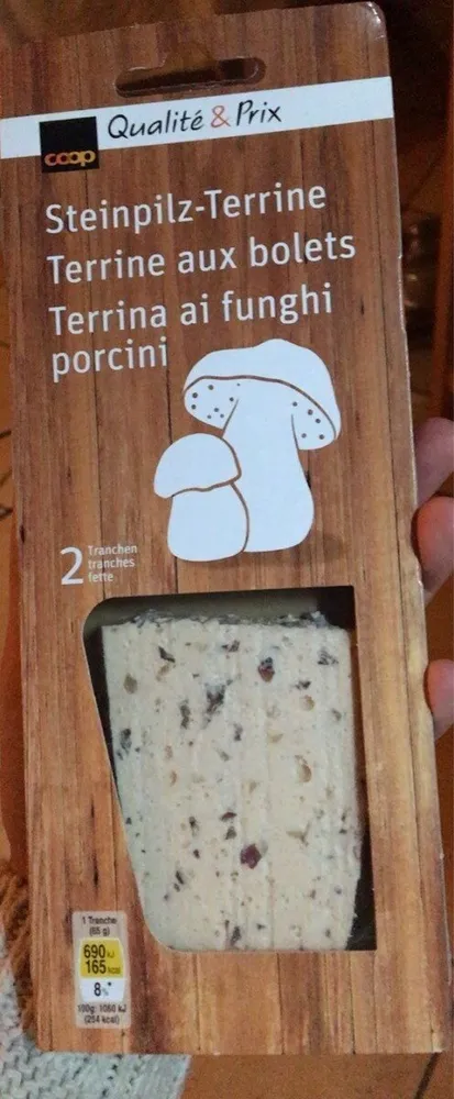 Terrine aux bolets