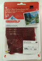 Viande séchée de montagne du Valais IGP Pro Montagna