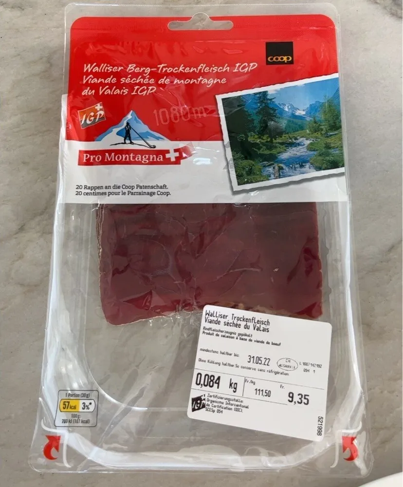 Viande Séchée du Valais