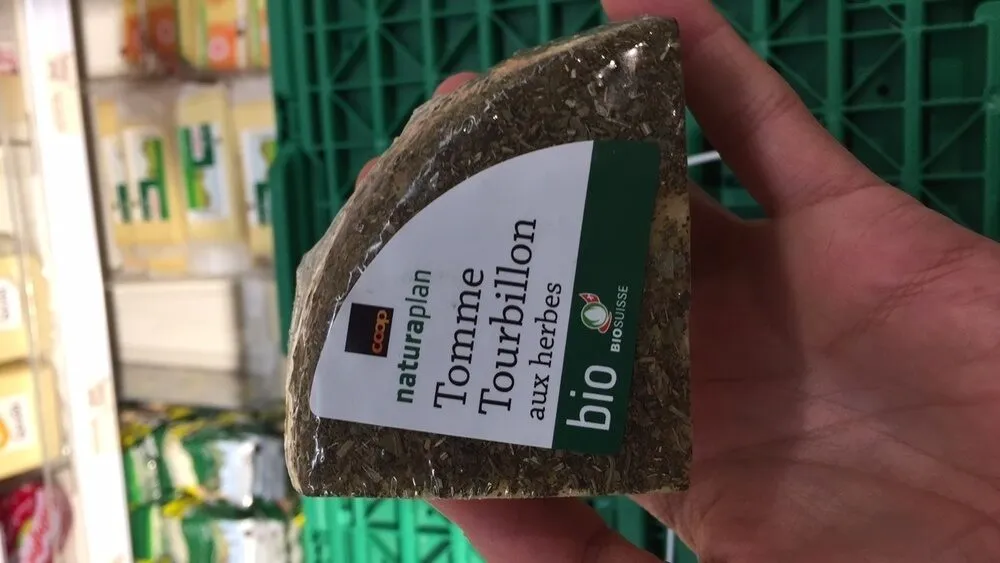 Tomme Tourbillon aux herbes bio