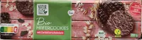 Bio Hafercookies mit Zartbitterschokolade