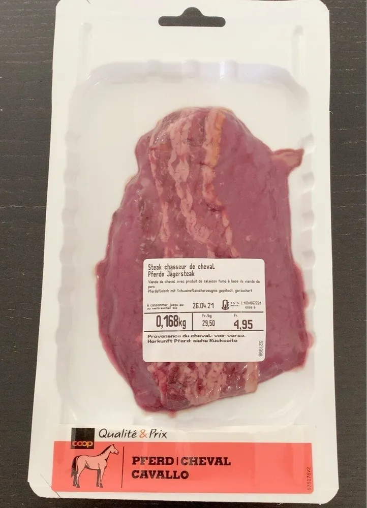 Steak chasseur de cheval