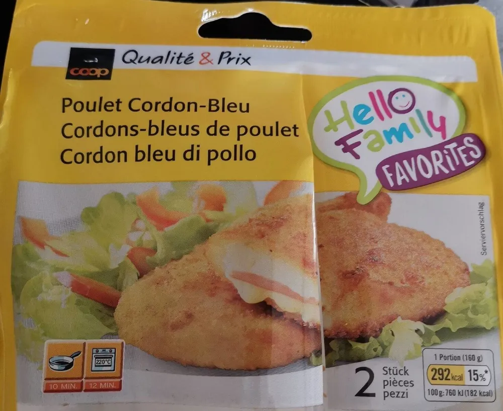 Cordons-bleus de poulet