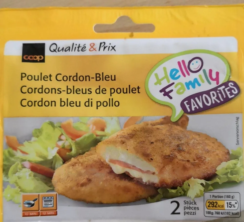 Poulet cordon bleu