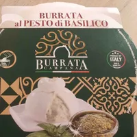 Burrata al pesto do basilico