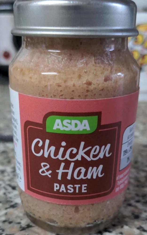 Chicken and ham paste