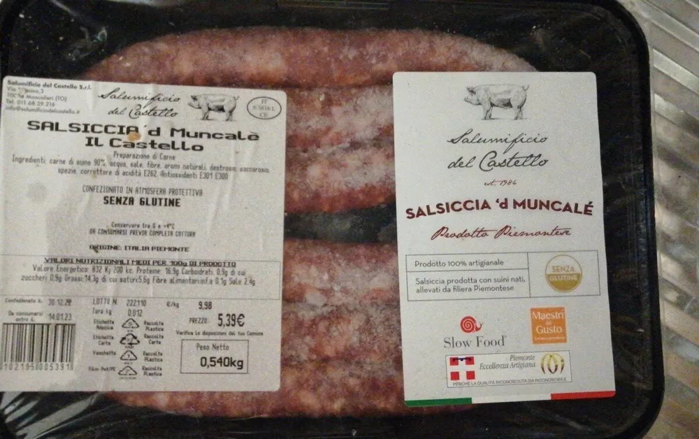 Salsiccia 'd muncalé