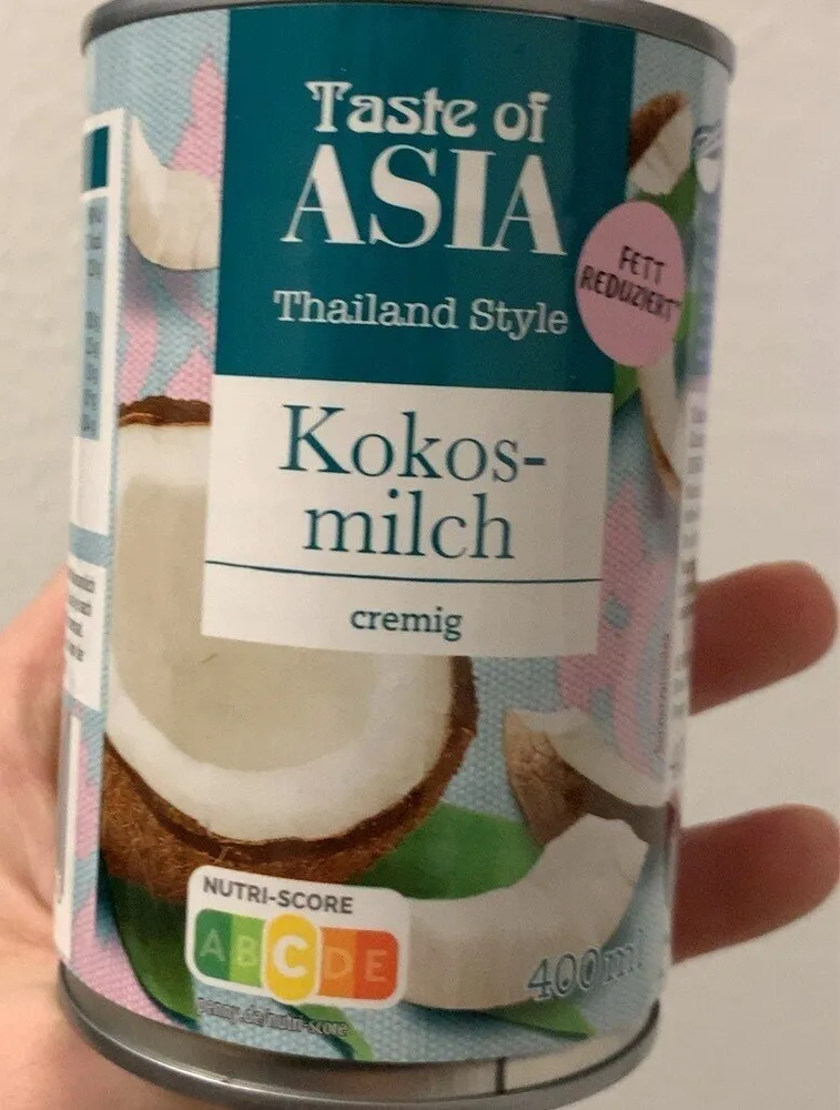 Kokosmilch Cremig fettreduziert