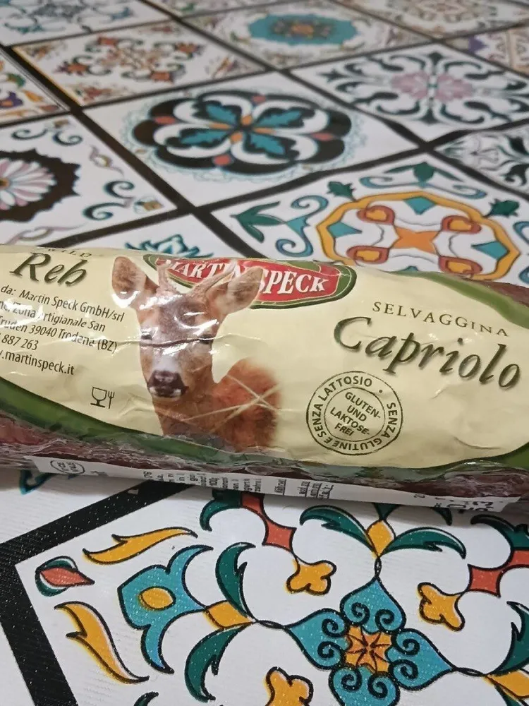SALAME AL CAPRIOLO / SALAMI MIT REHFLEISCH