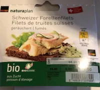 Filets de truites suisses