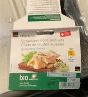 Filets de truites suisses