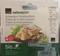 Filets de truites suisses