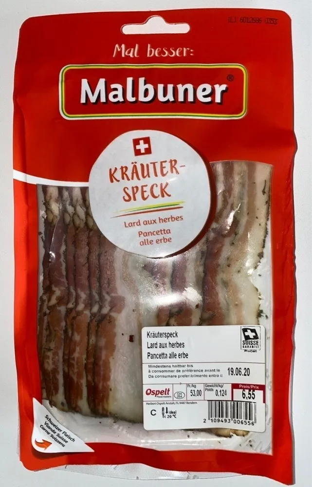 Malbuner Kräuter-Speck