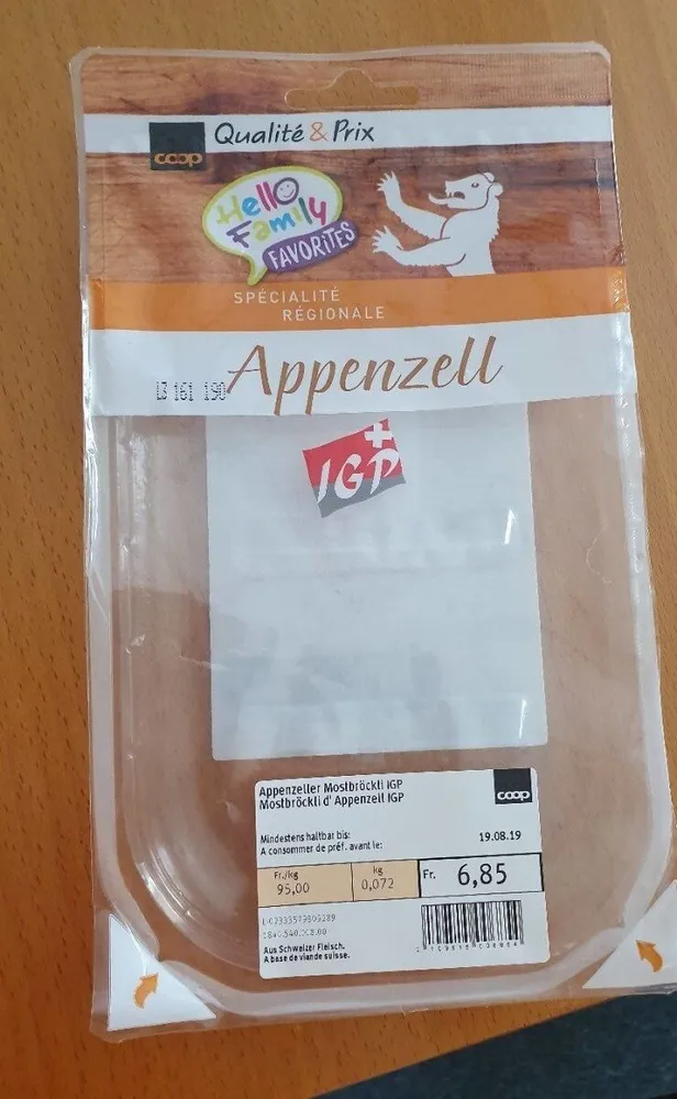 Appenzeller Mostbröckli IGP